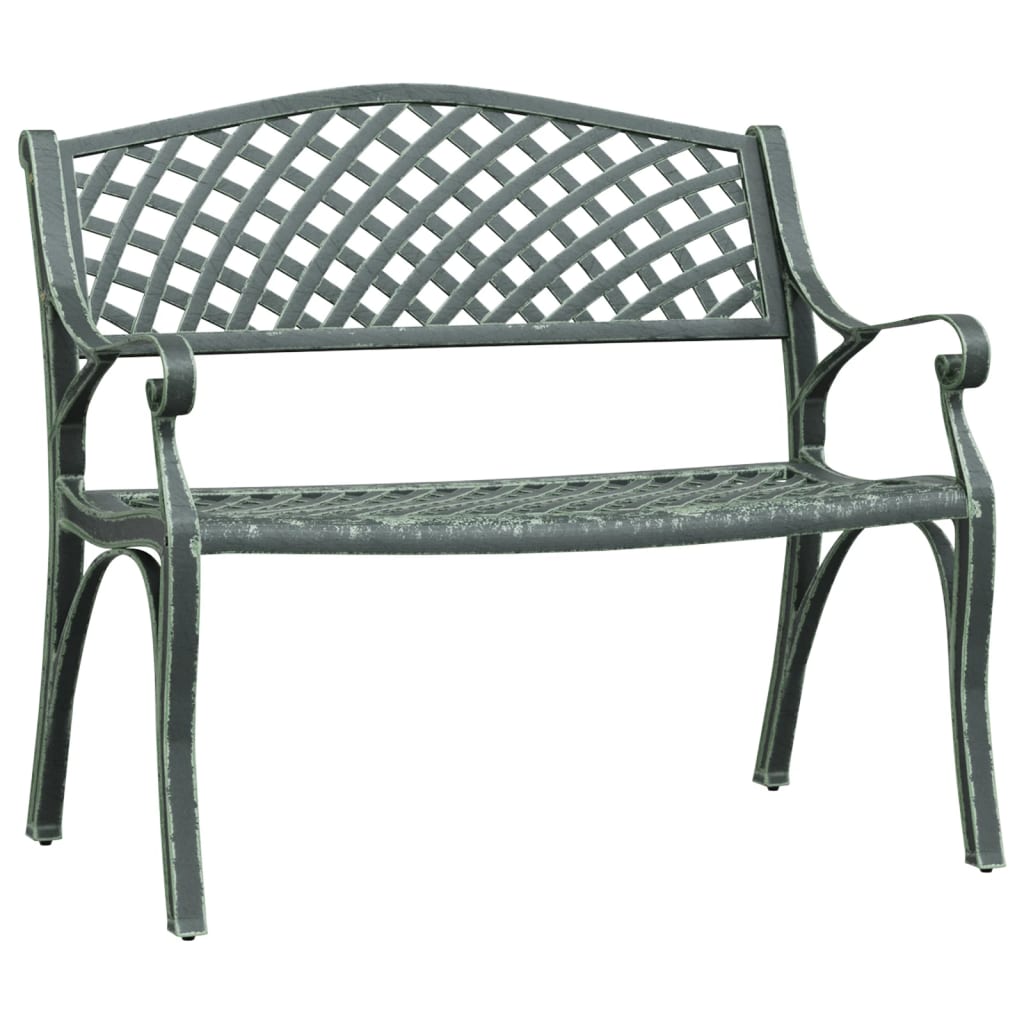 Patio Bench 40.2&quot; Cast Aluminum