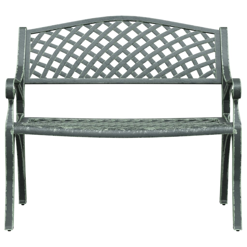 Patio Bench 40.2&quot; Cast Aluminum