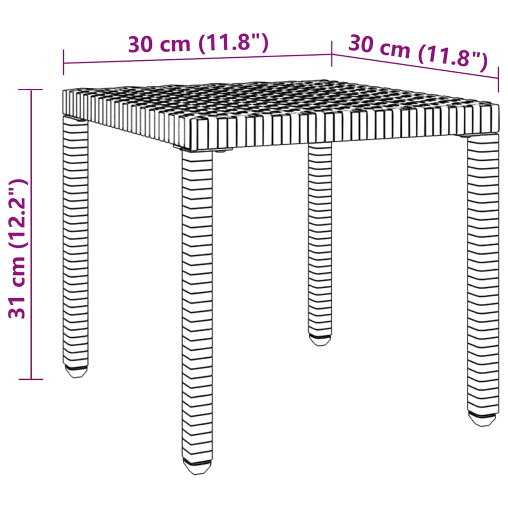 Sun Loungers 2 Pcs With Table Poly Rattan