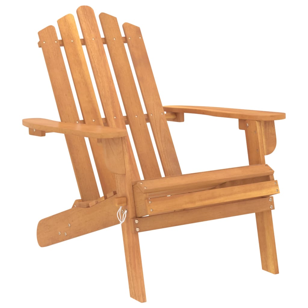 Patio Adirondack Chair Solid Wood Acacia