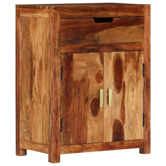 Sideboard 23&quot;X13.8&quot;X29.7&quot; Solid Wood Acacia