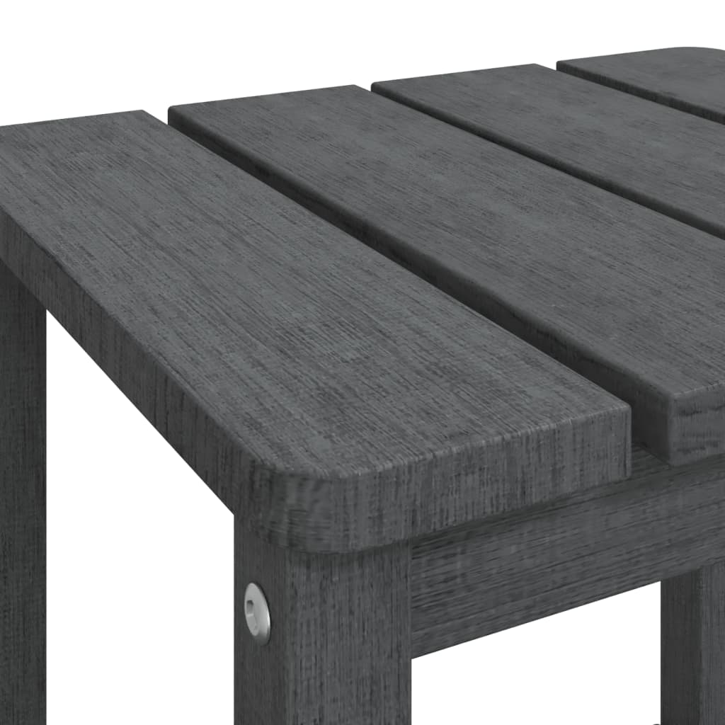 Patio Adirondack Table 15&quot;X15&quot;X18.1&quot; Hdpe