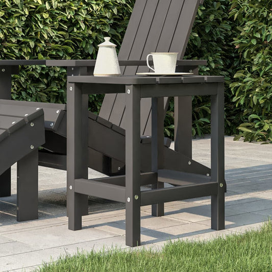 Patio Adirondack Table 15&quot;X15&quot;X18.1&quot; Hdpe