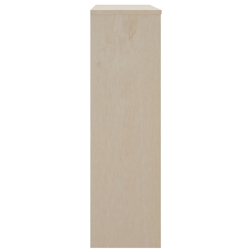 Top For Highboard Hamar 35.4&quot;X11.8&quot;X39.4&quot; Solid Wood Pine