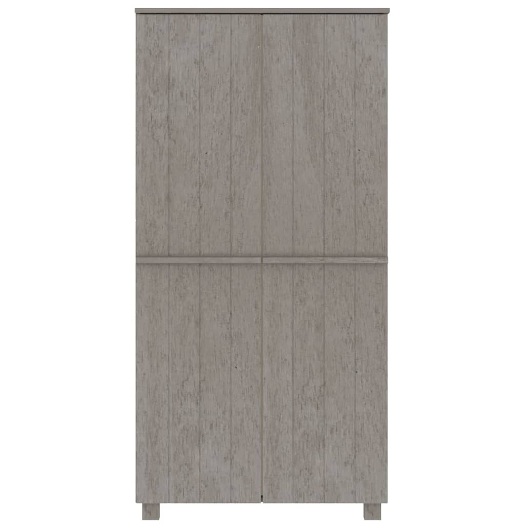 Wardrobe Hamar 35&quot;X19.7&quot;X70.9&quot; Solid Wood Pine