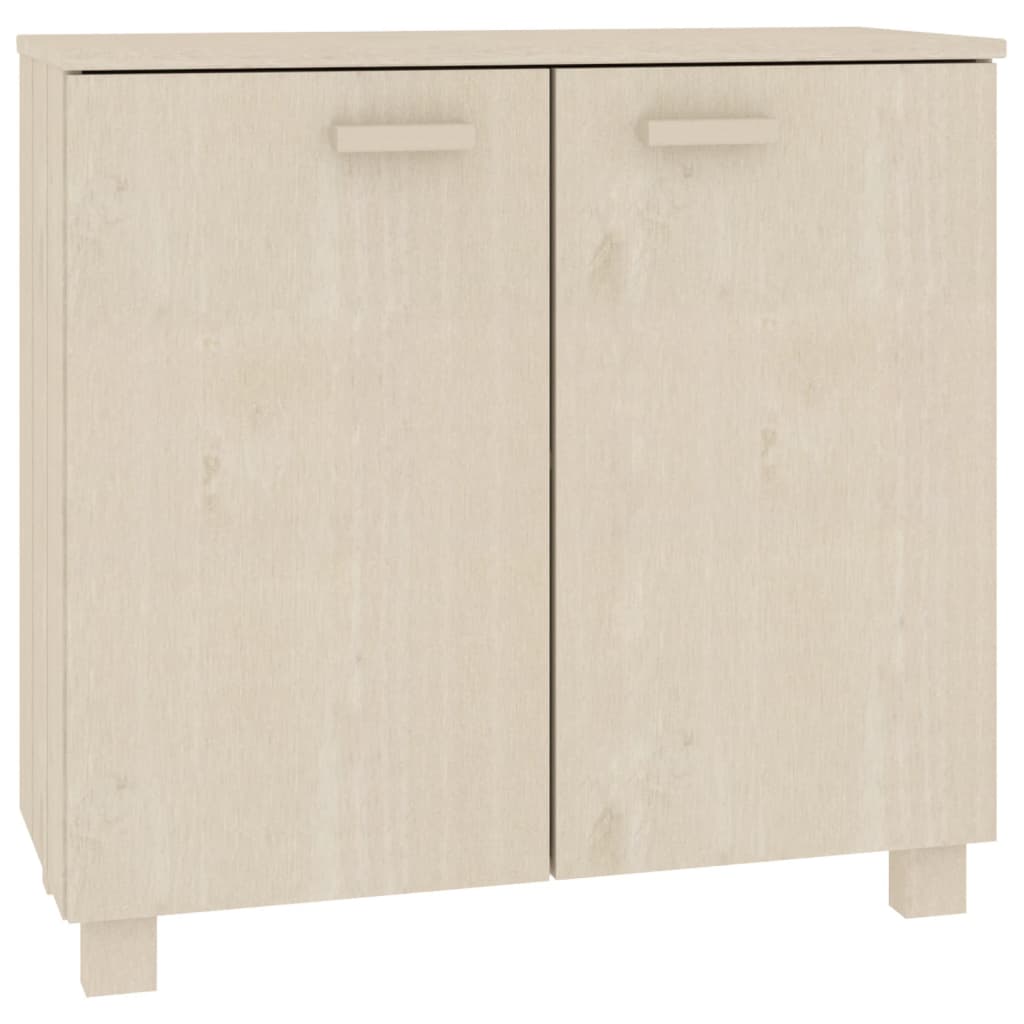 Sideboard Hamar 33.5&quot;X13.8&quot;X31.5&quot; Solid Wood Pine