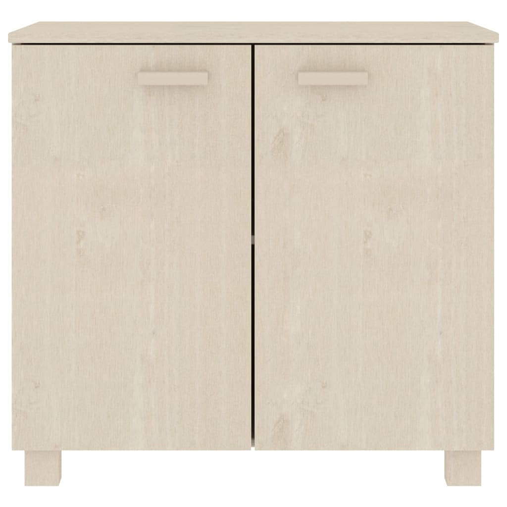 Sideboard Hamar 33.5&quot;X13.8&quot;X31.5&quot; Solid Wood Pine