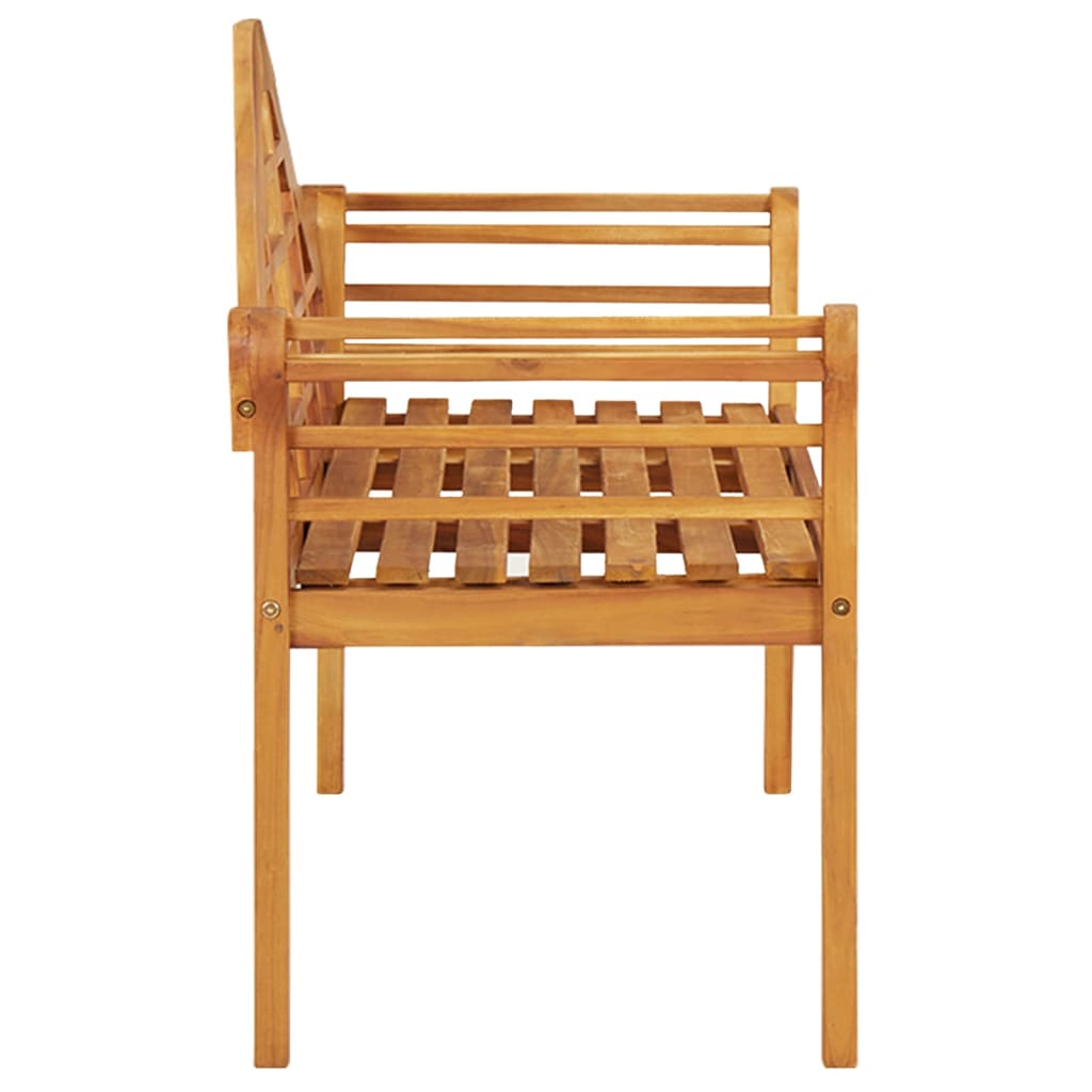 Patio Bench 49.2&quot; Solid Wood Acacia