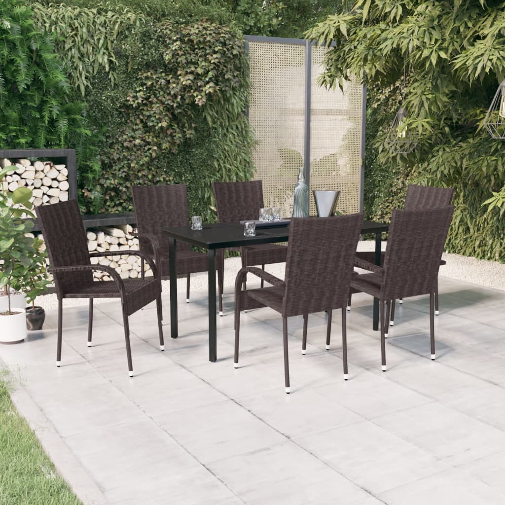 3 Piece Patio Dining Set