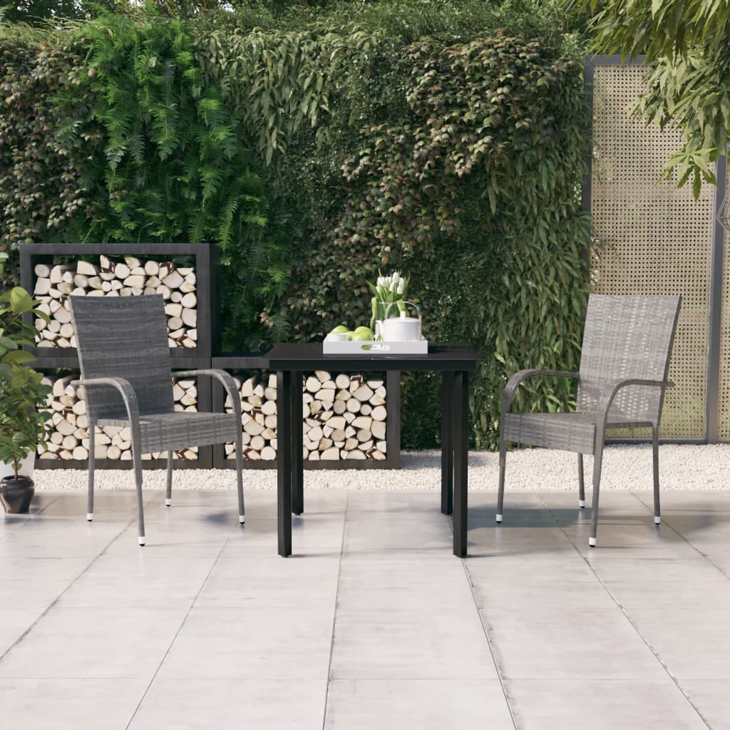 3 Piece Patio Dining Set