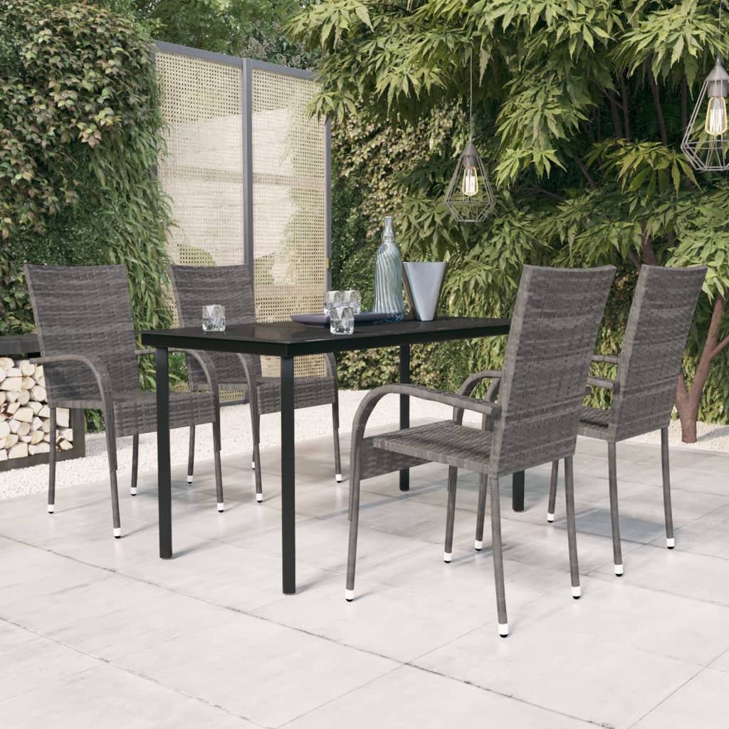 3 Piece Patio Dining Set