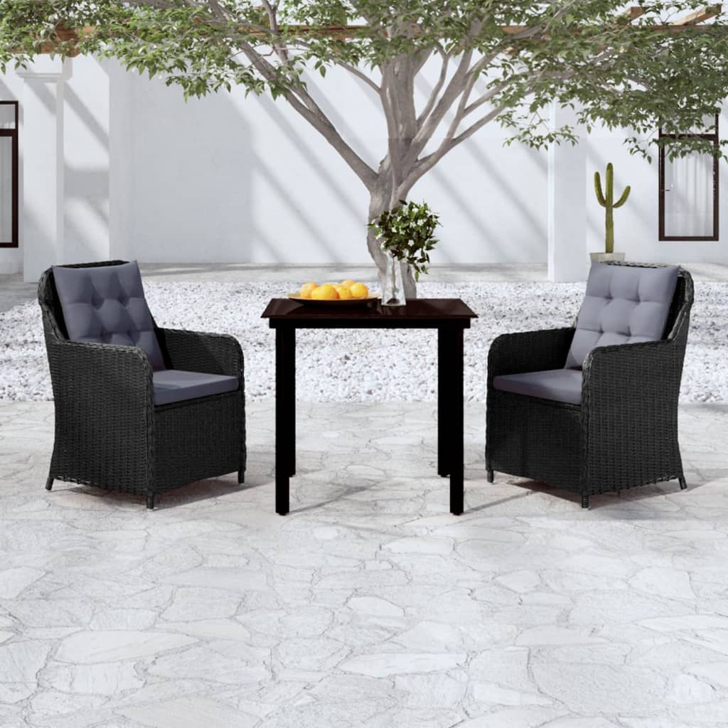 3 Piece Patio Dining Set