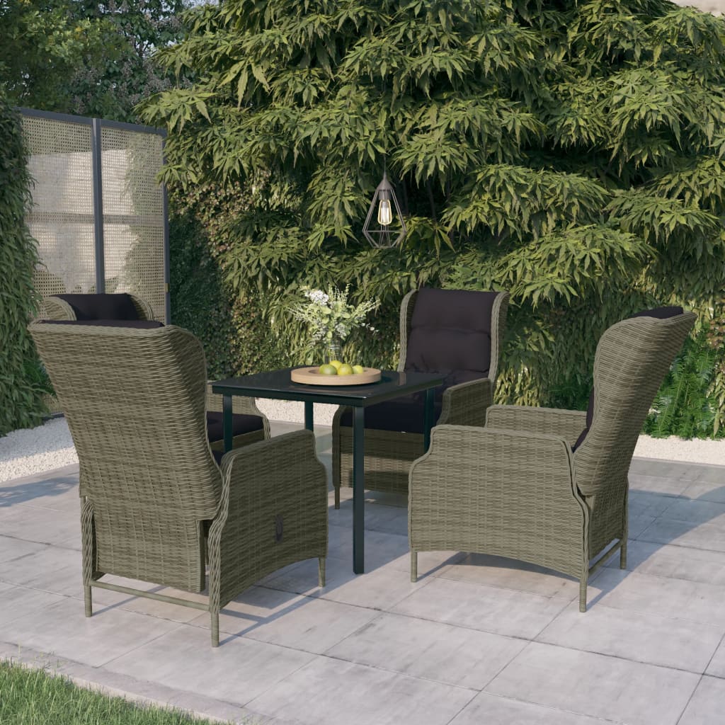 3 Piece Patio Dining Set