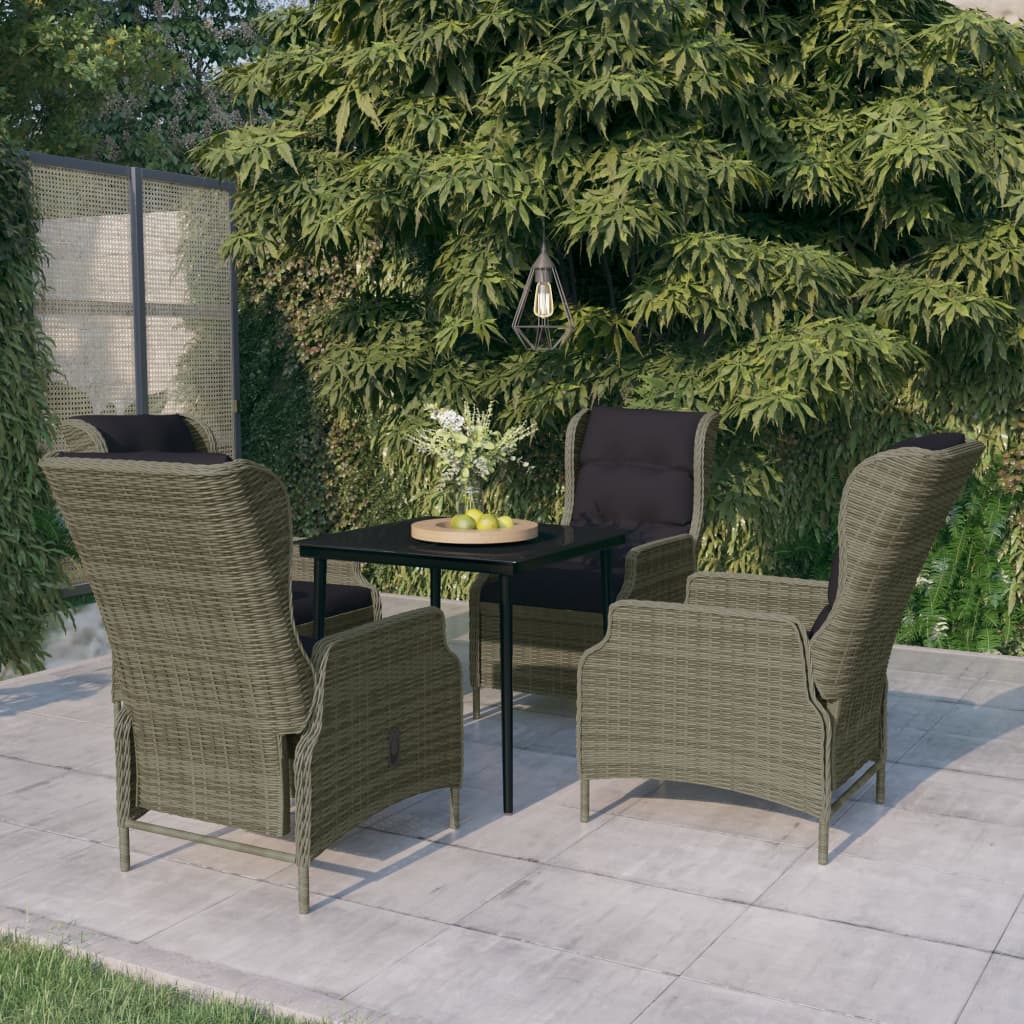 3 Piece Patio Dining Set