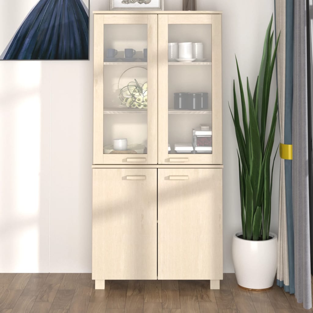 Highboard Hamar Solid Wood Pine