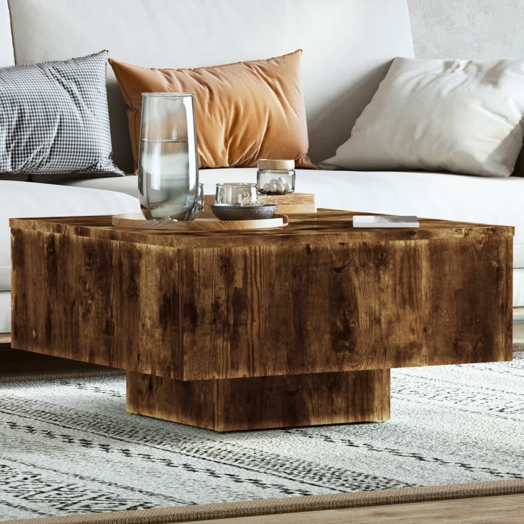 Coffee Table 23.6&quot;X23.6&quot;X12.4&quot; Engineered Wood