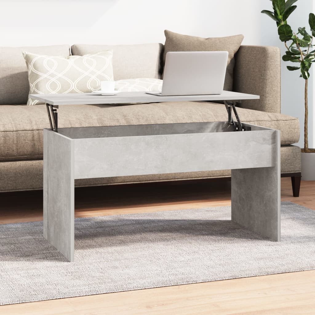 Coffee Table 40.2&quot;X19.9&quot;X20.7&quot; Engineered Wood