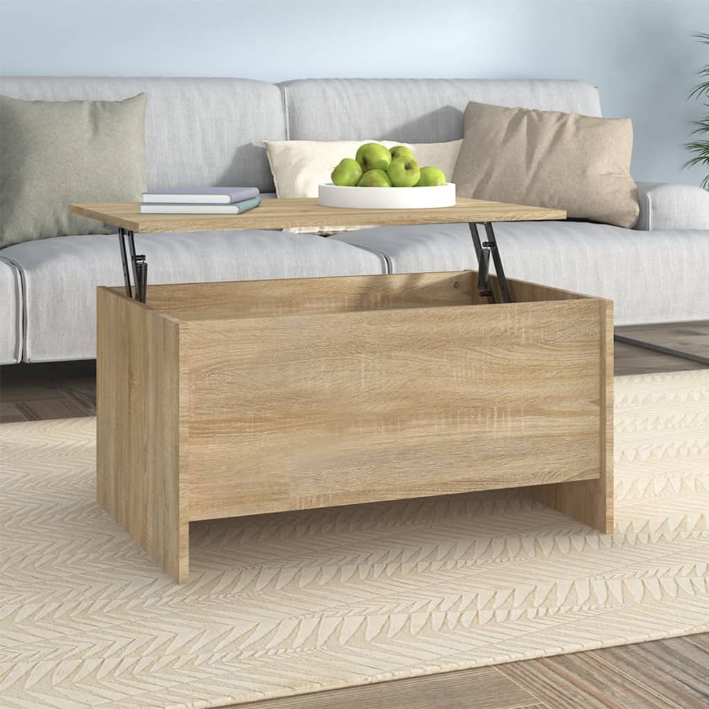 Coffee Table 31.5&quot;X21.9&quot;X16.3&quot; Engineered Wood