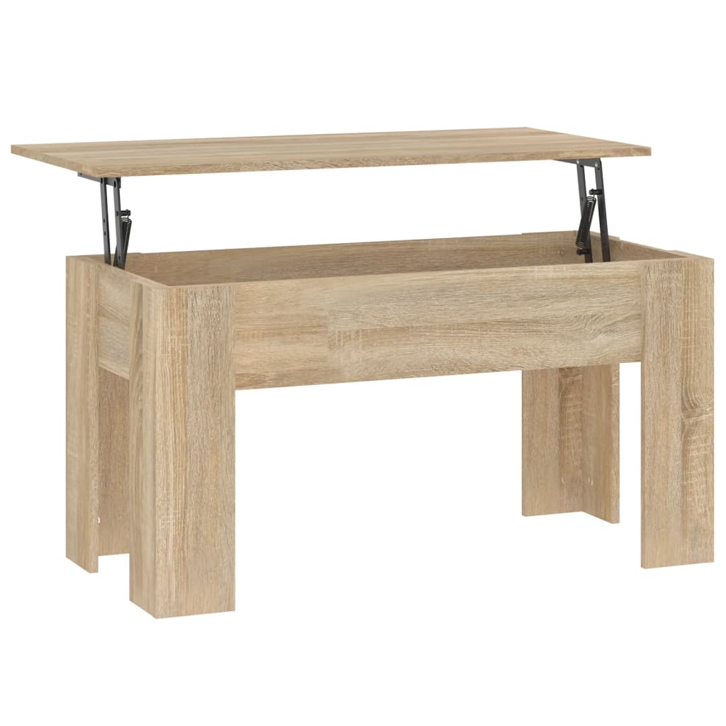 Coffee Table 39.8&quot;X19.3&quot;X20.5&quot; Engineered Wood