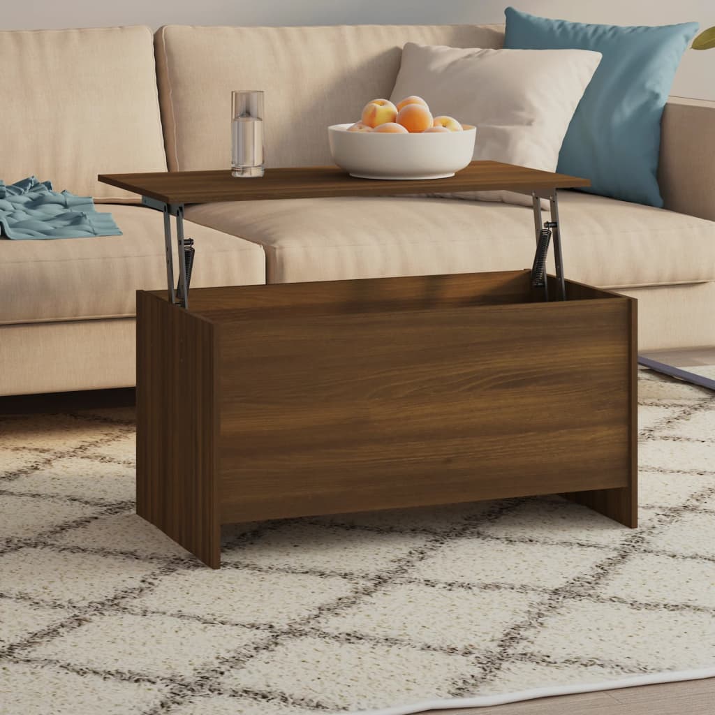 Coffee Table 40.2&quot;X21.9&quot;X20.7&quot; Engineered Wood