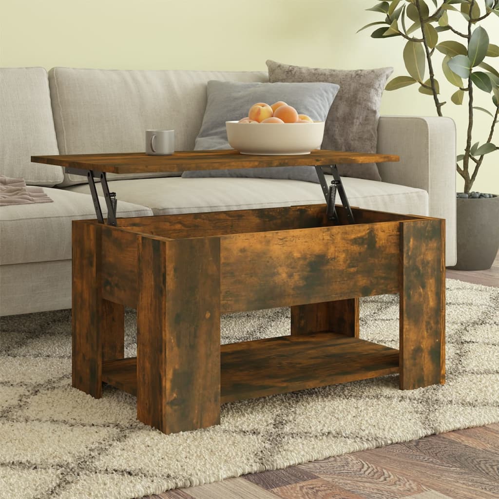 Coffee Table 31.1&quot;X19.3&quot;X16.1&quot; Engineered Wood