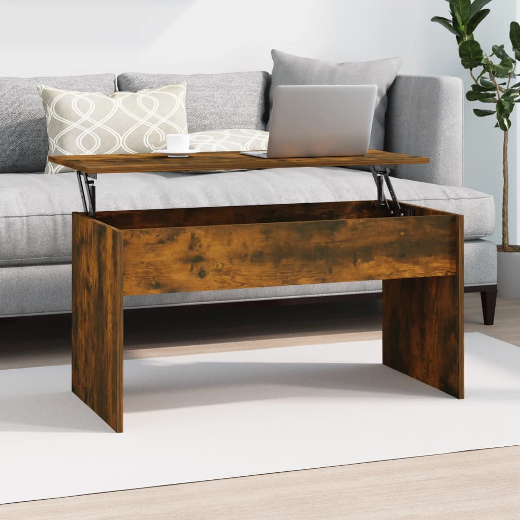 Coffee Table 40.2&quot;X19.9&quot;X20.7&quot; Engineered Wood