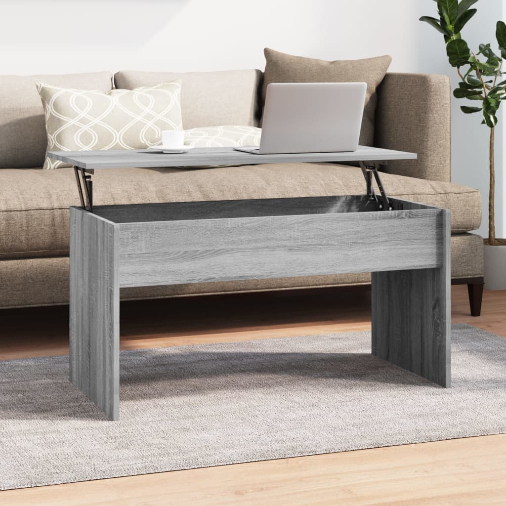 Coffee Table 40.2&quot;X19.9&quot;X20.7&quot; Engineered Wood