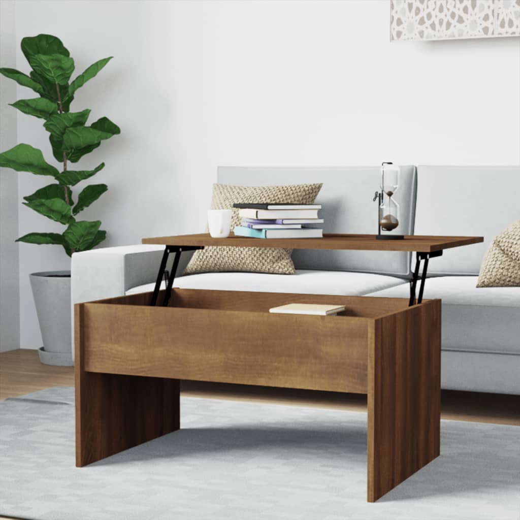 Coffee Table 31.5&quot;X19.9&quot;X16.3&quot; Engineered Wood