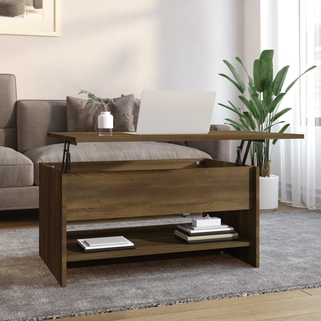 Coffee Table 31.5&quot;X19.7&quot;X15.7&quot; Engineered Wood