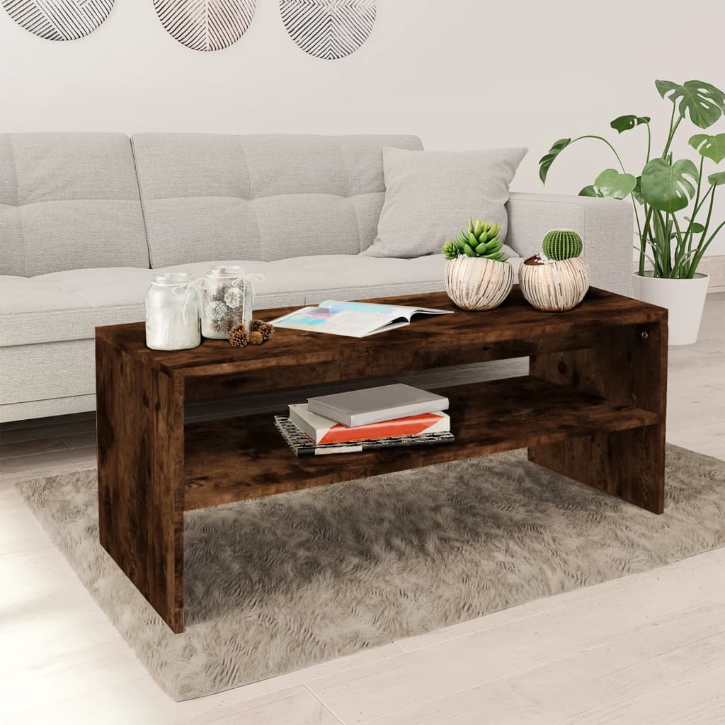 Coffee Table 39.4&quot;X15.7&quot;X15.7&quot; Engineered Wood