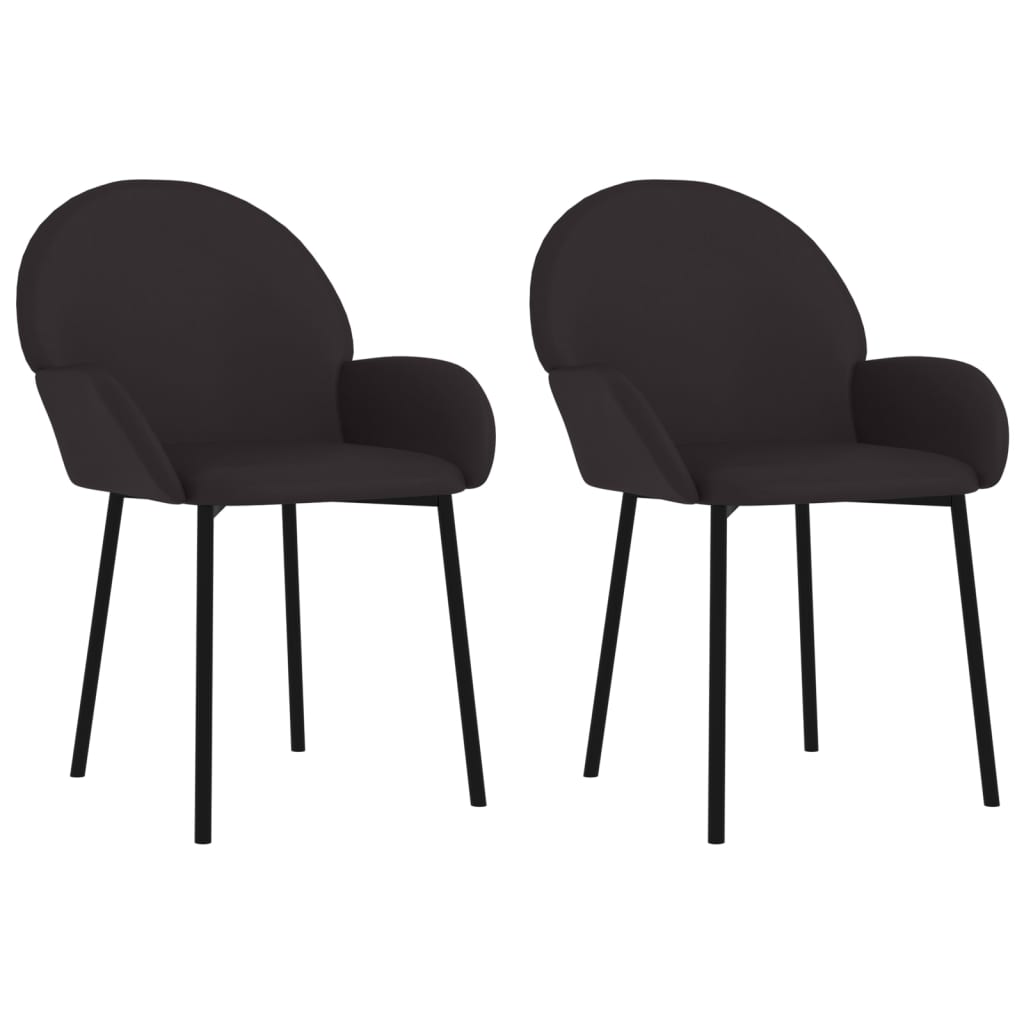 Dining Chairs 2 Pcs Faux Leather