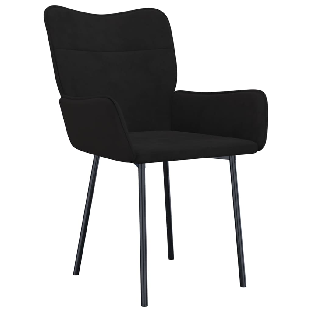 Dining Chairs 2 Pcs Velvet