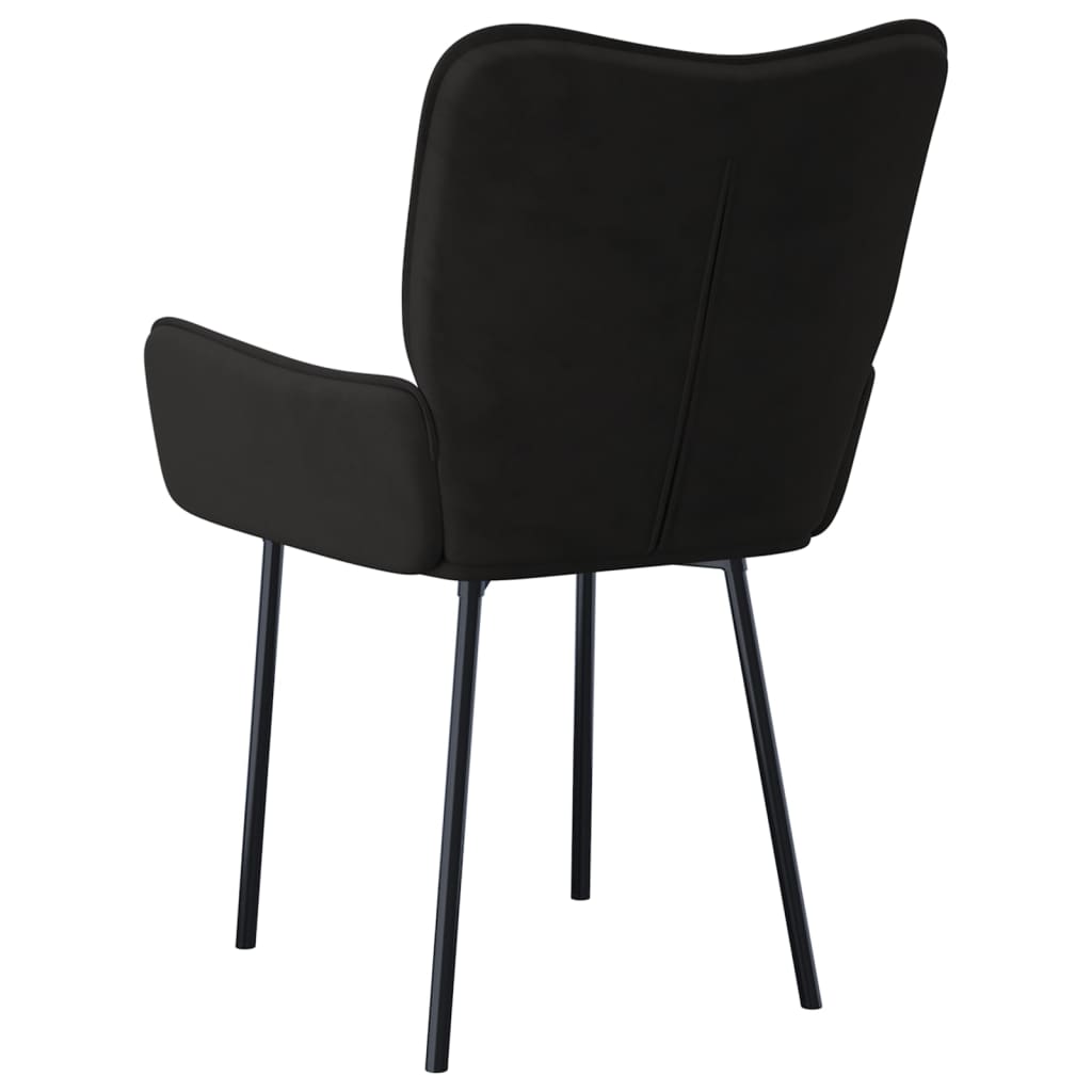 Dining Chairs 2 Pcs Velvet