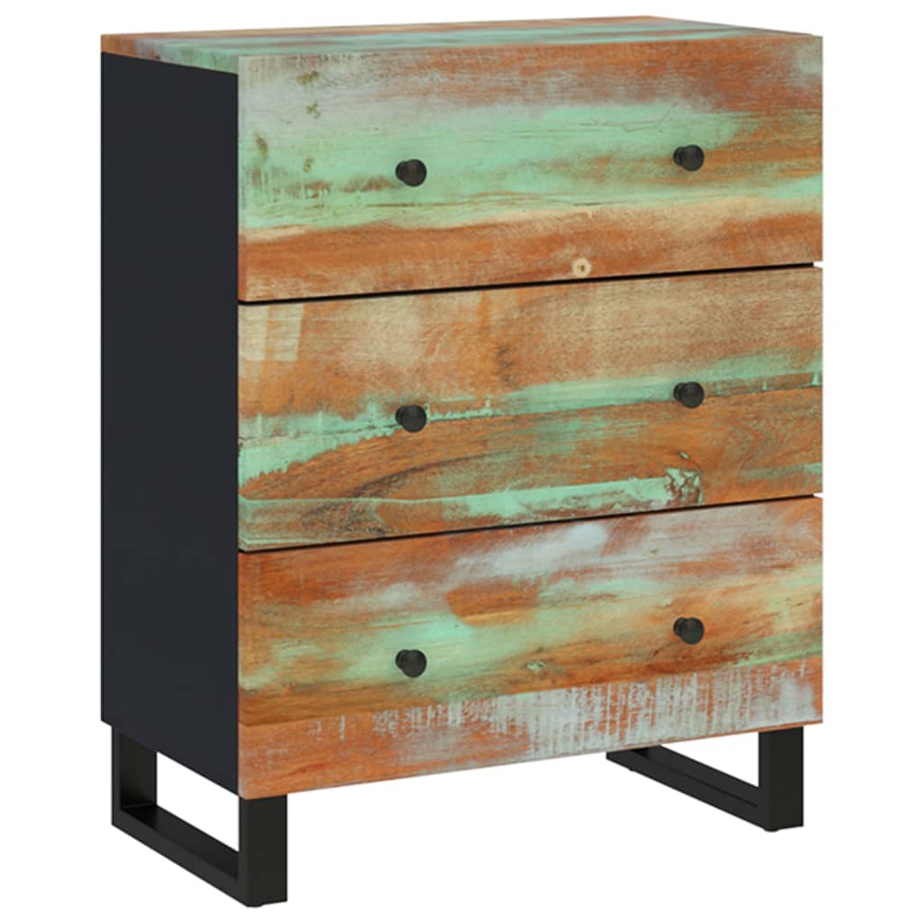 Sideboard 23.6&quot;X13&quot;X29.5&quot; Solid Wood Reclaimed