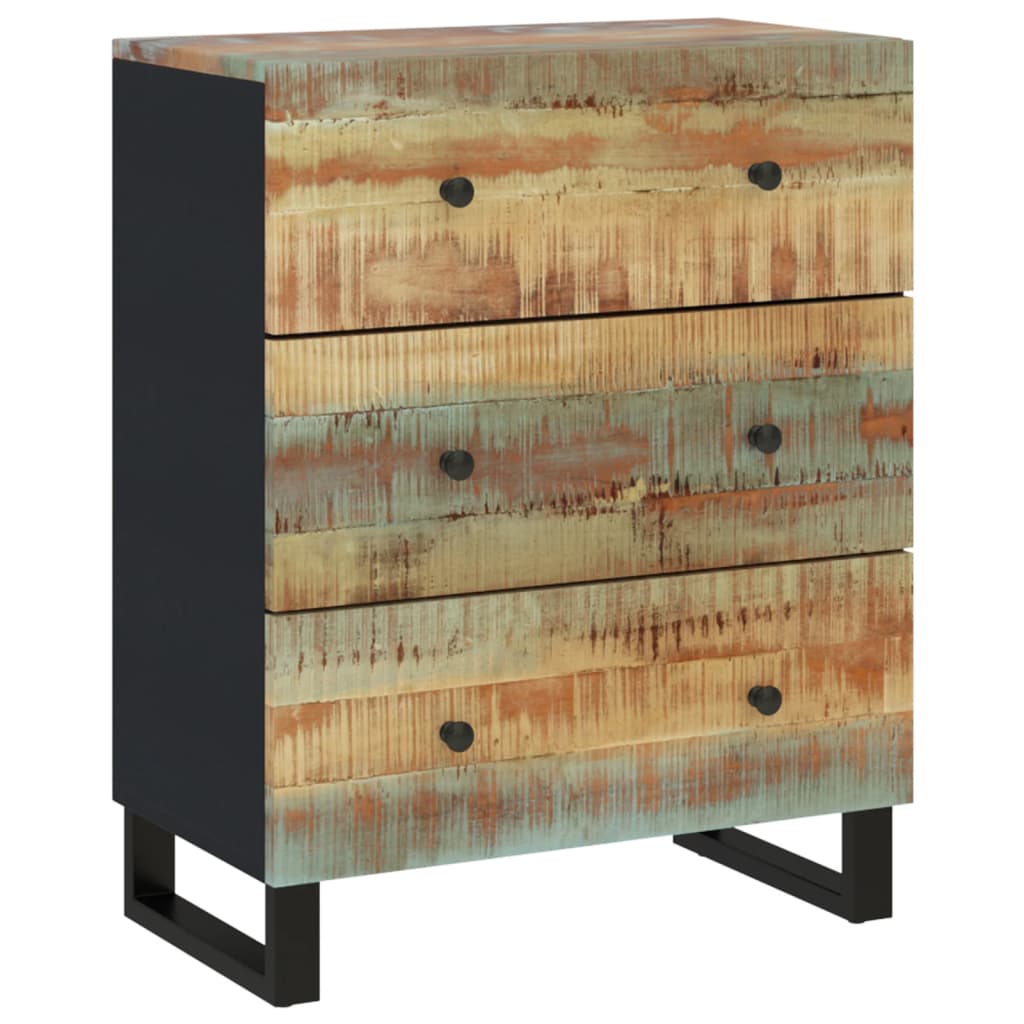 Sideboard 23.6&quot;X13&quot;X29.5&quot; Solid Wood Reclaimed