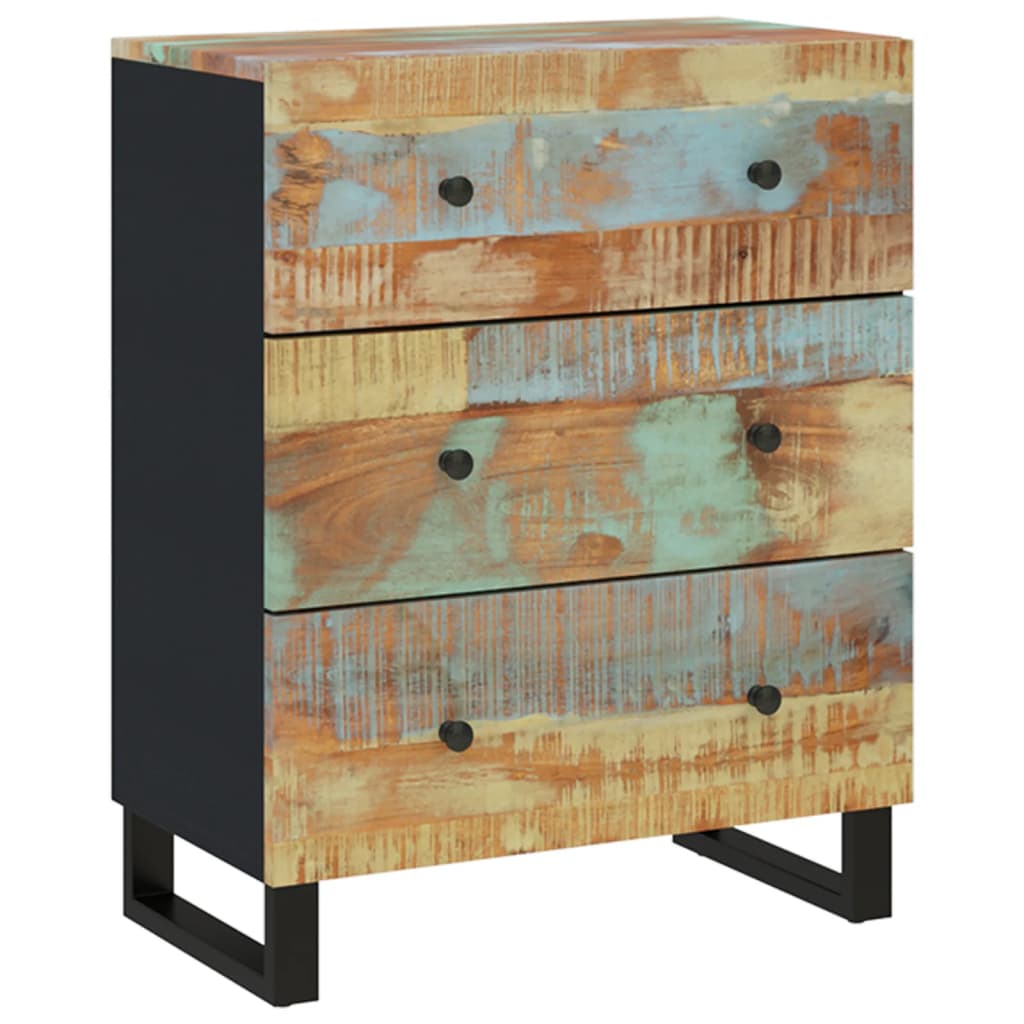 Sideboard 23.6&quot;X13&quot;X29.5&quot; Solid Wood Reclaimed