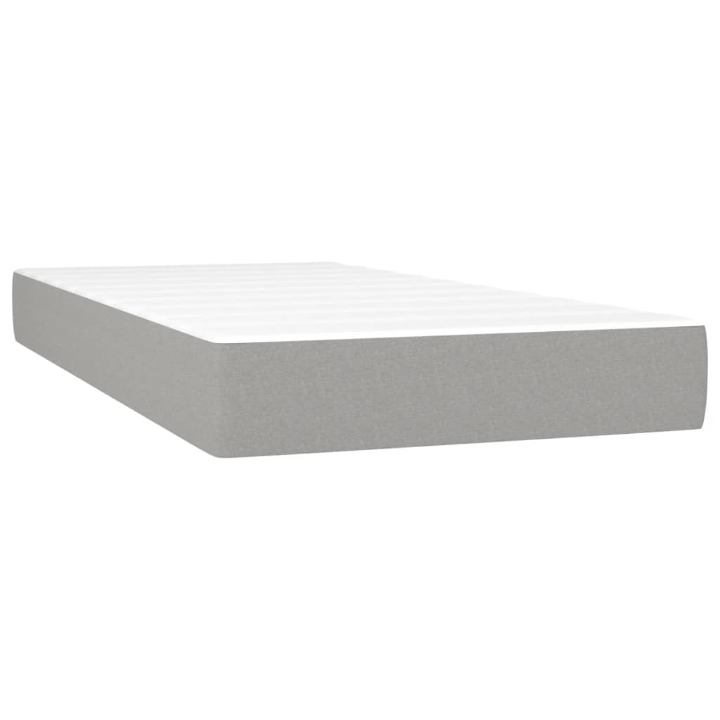 Pocket Spring Bed Mattress 39.4&quot;X74.8&quot;X7.9&quot; Fabric