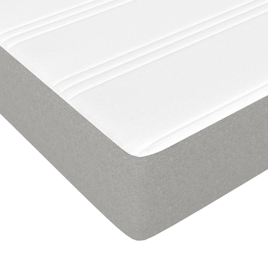 Pocket Spring Bed Mattress 39.4&quot;X74.8&quot;X7.9&quot; Fabric