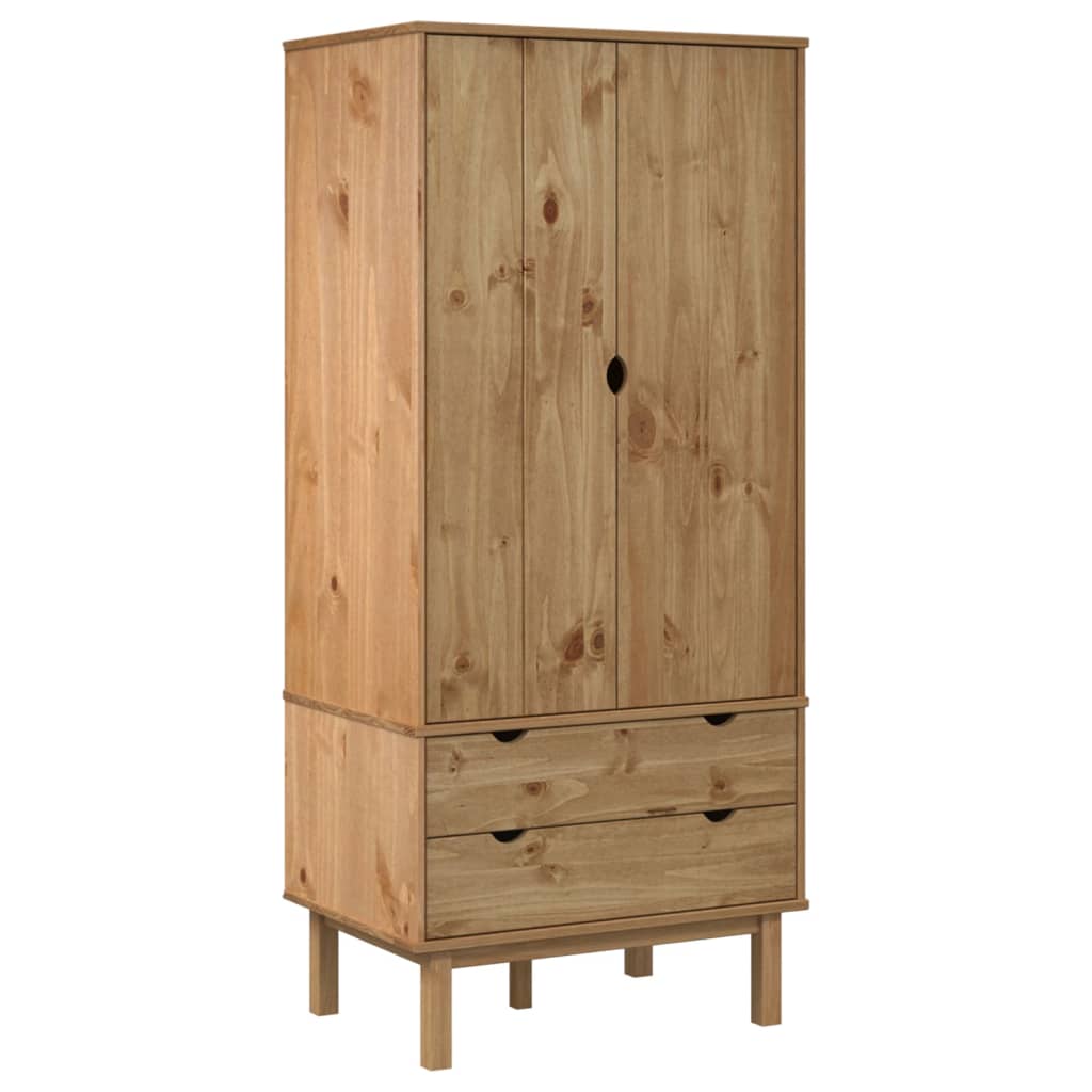 Wardrobe Otta 30.1&quot;X20.9&quot;X67.7&quot; Solid Wood Pine