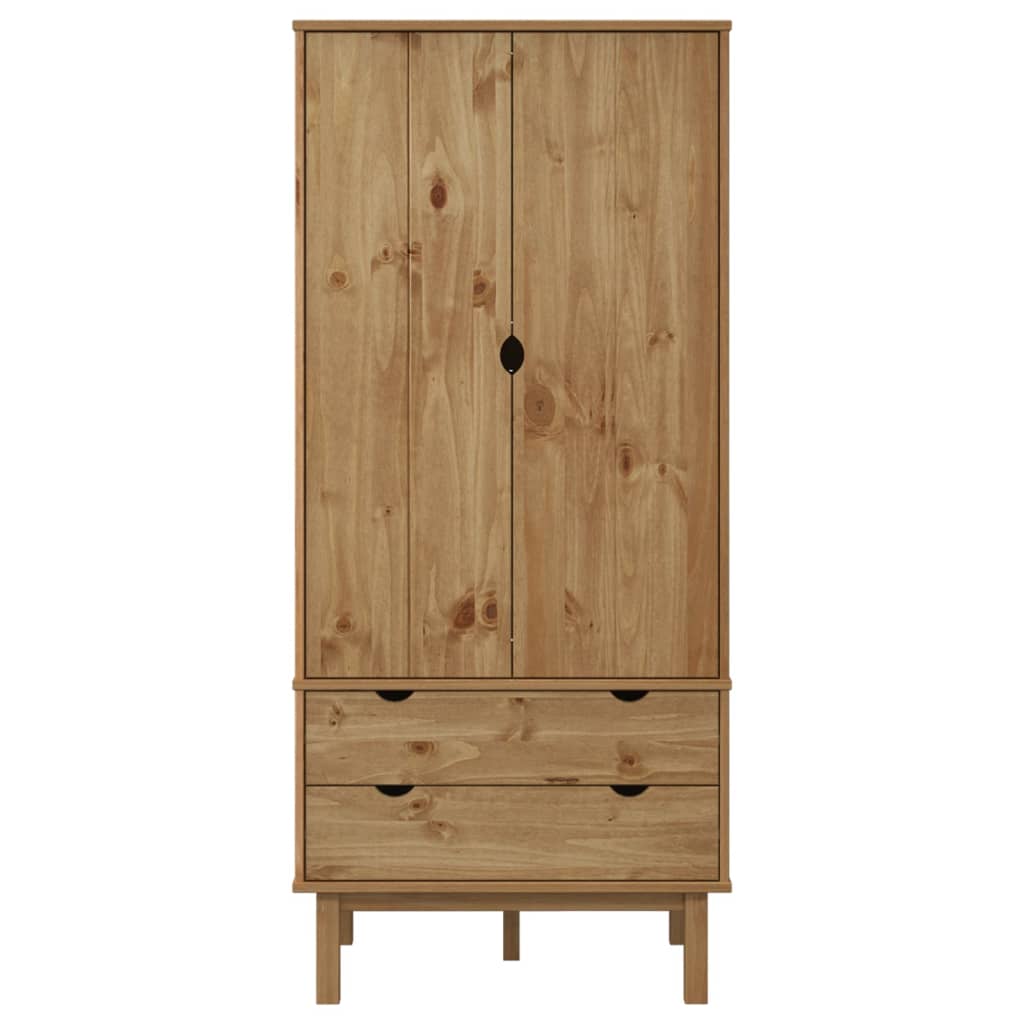 Wardrobe Otta 30.1&quot;X20.9&quot;X67.7&quot; Solid Wood Pine