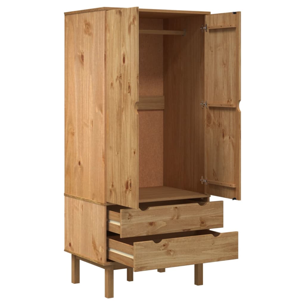 Wardrobe Otta 30.1&quot;X20.9&quot;X67.7&quot; Solid Wood Pine