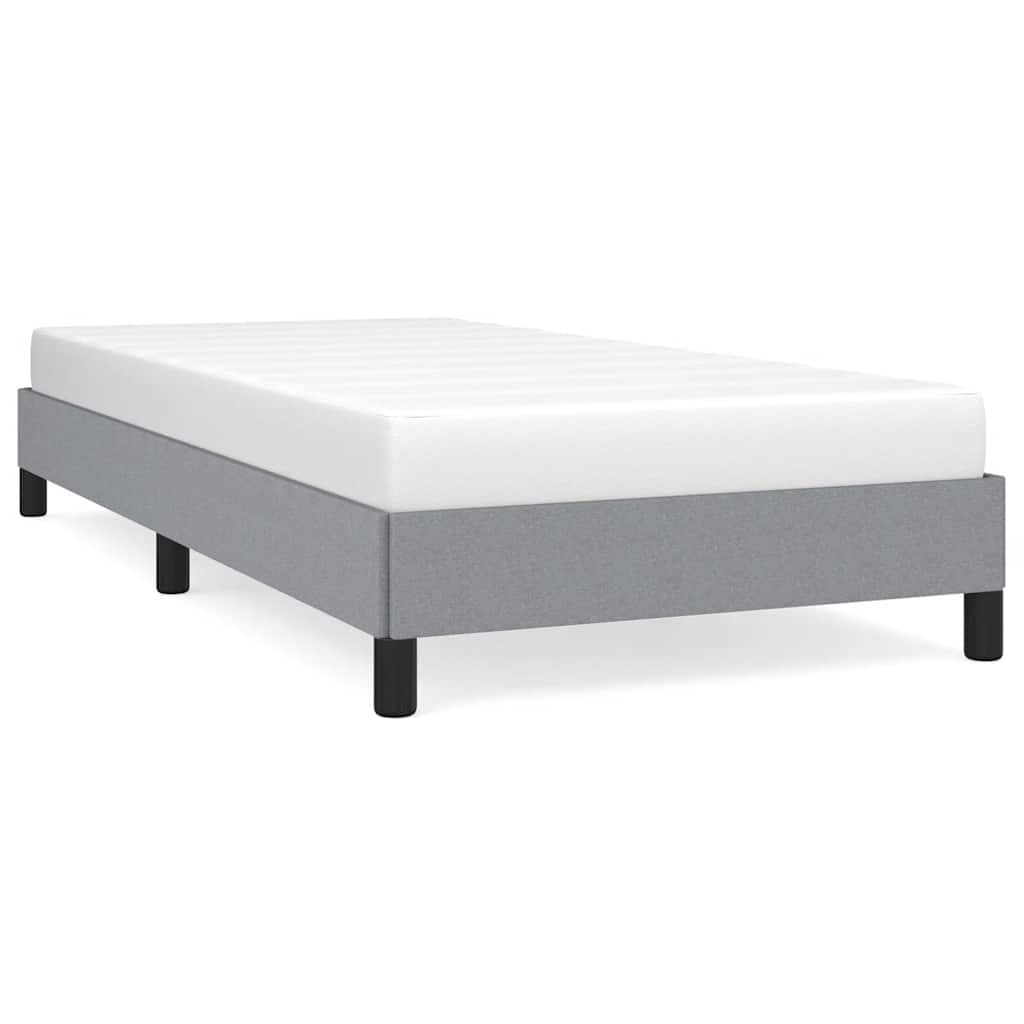 Bed Frame Without Mattress 39.4&quot;X79.9&quot; Fabric