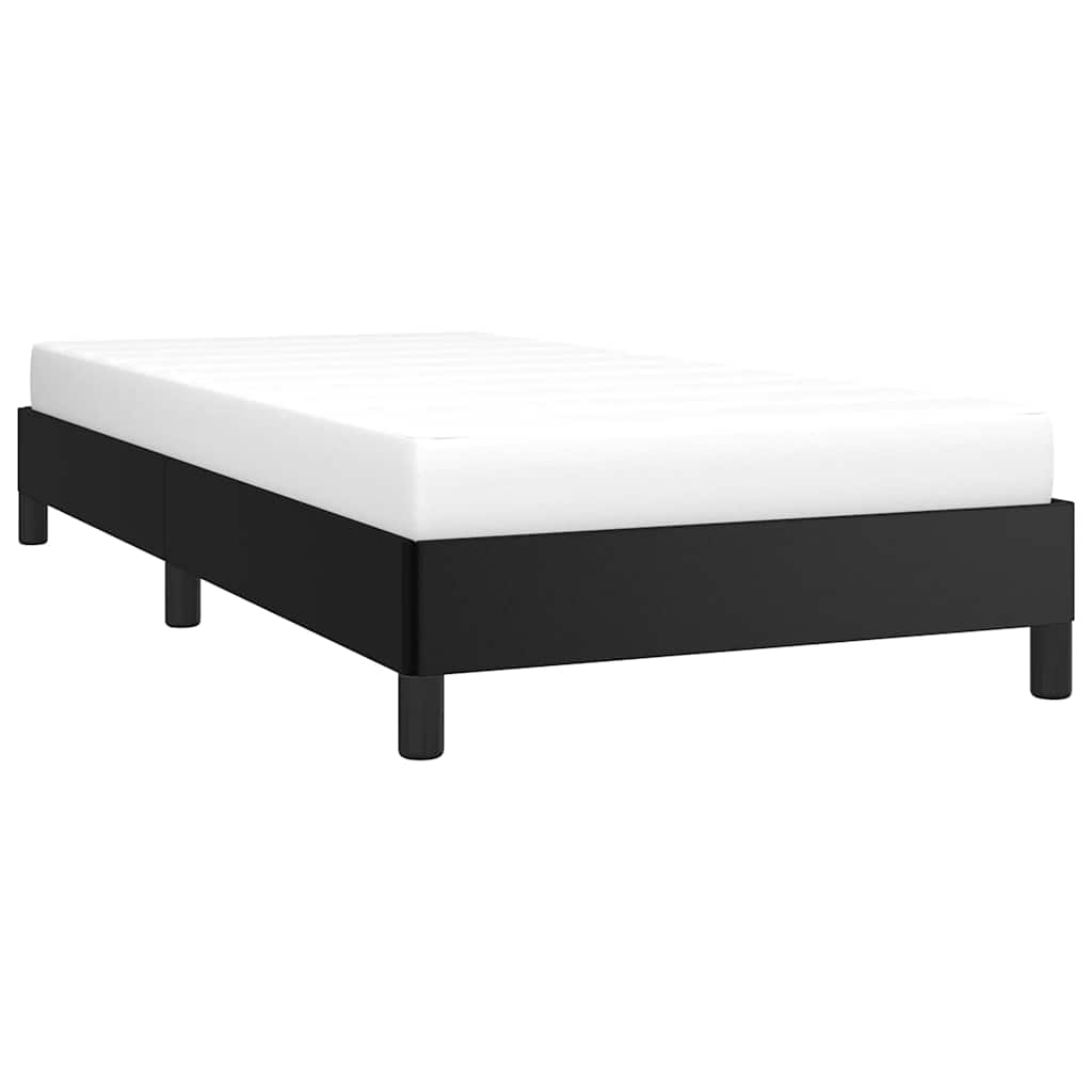 Bed Frame Without Mattress 39.4&quot;X74.8&quot; Faux Leather