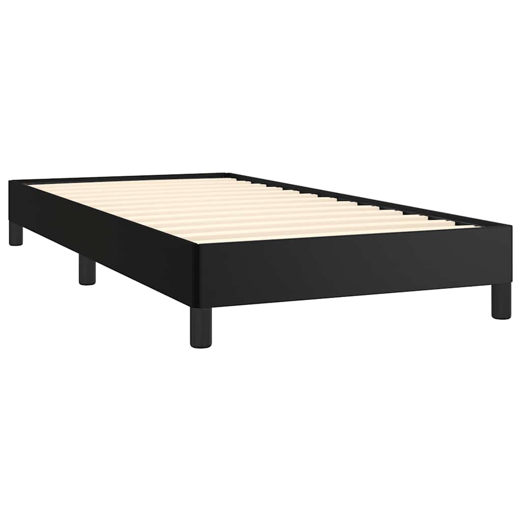 Bed Frame Without Mattress 39.4&quot;X74.8&quot; Faux Leather