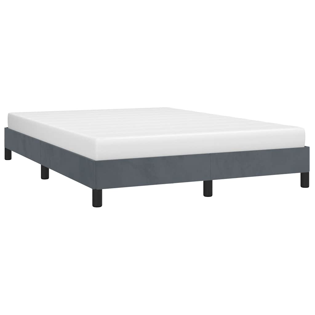 Bed Frame Without Mattress 39.4&quot;X74.8&quot; Velvet