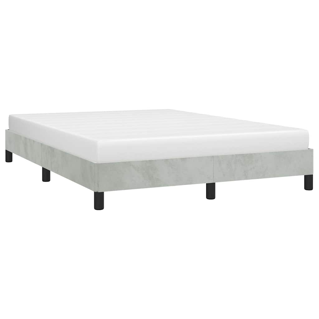 Bed Frame Without Mattress 39.4&quot;X74.8&quot; Velvet