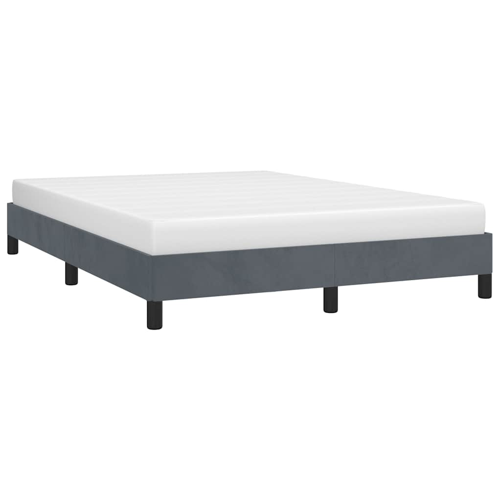 Bed Frame Without Mattress 39.4&quot;X74.8&quot; Velvet