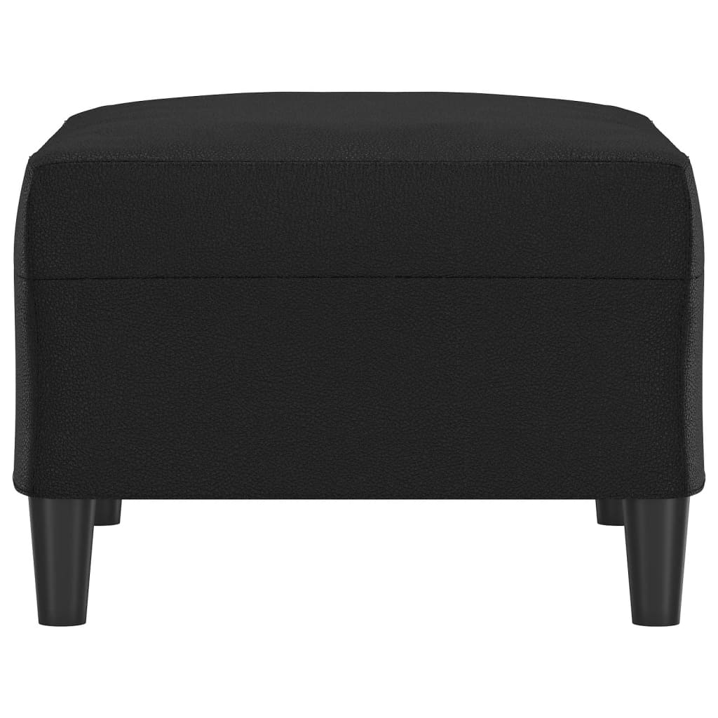 Footstool Faux Leather