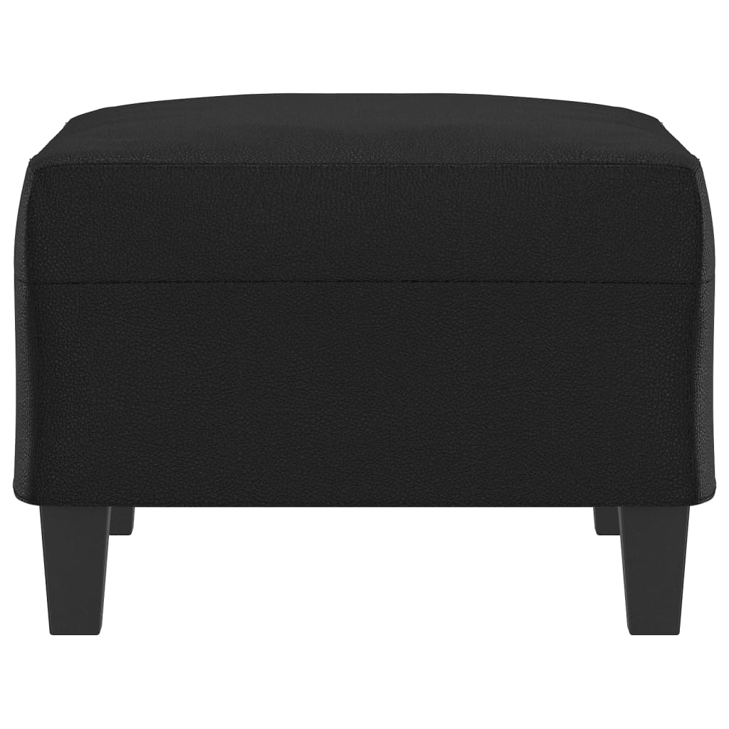 Footstool Faux Leather