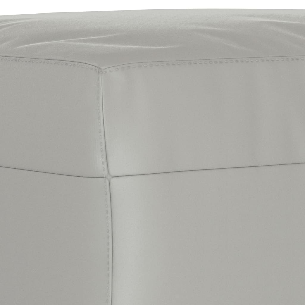 Footstool Microfiber Fabric